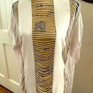 Bathing suit cover-up top